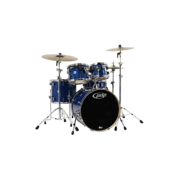 Bateria acustica 5 piezas blue sparkle l PDP-0