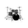 Bateria acustica 5 piezas black sparkle l PDP-0