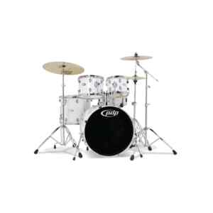 Bateria acustica 5 piezas pearlescent white l PDP