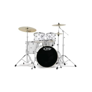 Bateria acustica 5 piezas pearlescent white l PDP