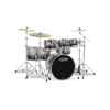 Bateria acustica 7 piezas silver to black fade l PDP-0