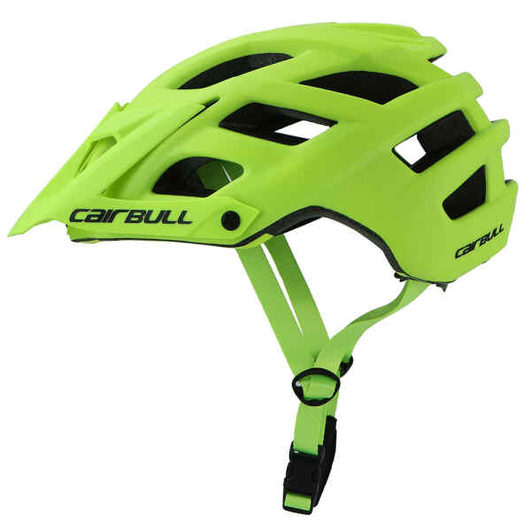 Casco de bicicleta verde flourecente para todo terreno | TRAIL XC - CAIRBULL-0