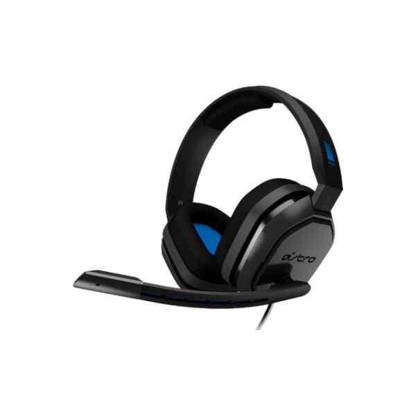 Audifonos 3.5mm con microfono negro-azul l LOGITECH-0