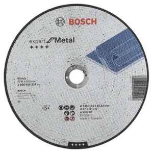 Disco corte metal 9 x 1/8 expert l BOSCH