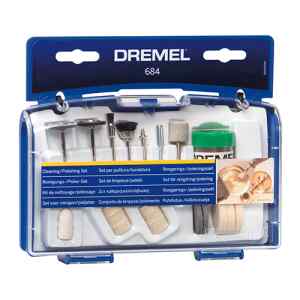 Set 20 pzas limpieza y lijado l DREMEL
