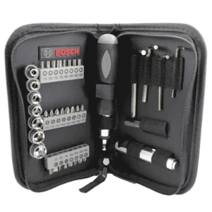 Set con estuche 38 pcs l BOSCH