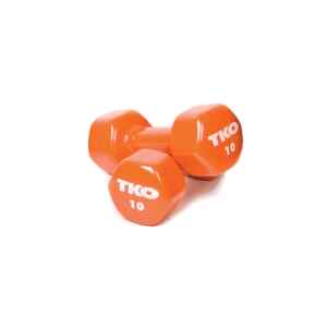 Mancuerna vinyl 10 libras l TKO