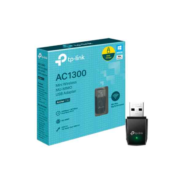 Adaptador de red usb a wifi t3u l TP-LINK-0