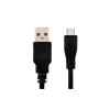 Cable usb a micro usb negro l ARGOM-0