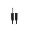 Adaptador 3.5mm macho a hembra 1.5M l ARGOM-0