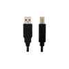 Cable usb para impresora 10 pies negro l ARGOM-0
