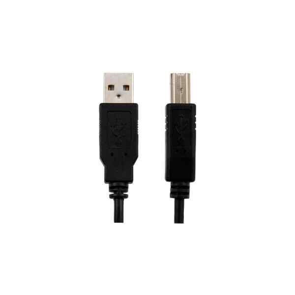 Cable usb para impresora 10 pies negro l ARGOM-0