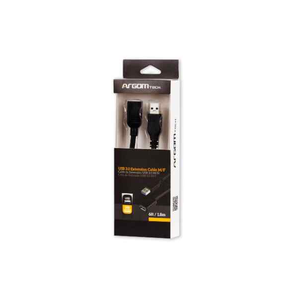Cable usb extension 1.8 metros macho-hembra l ARGOM-26979