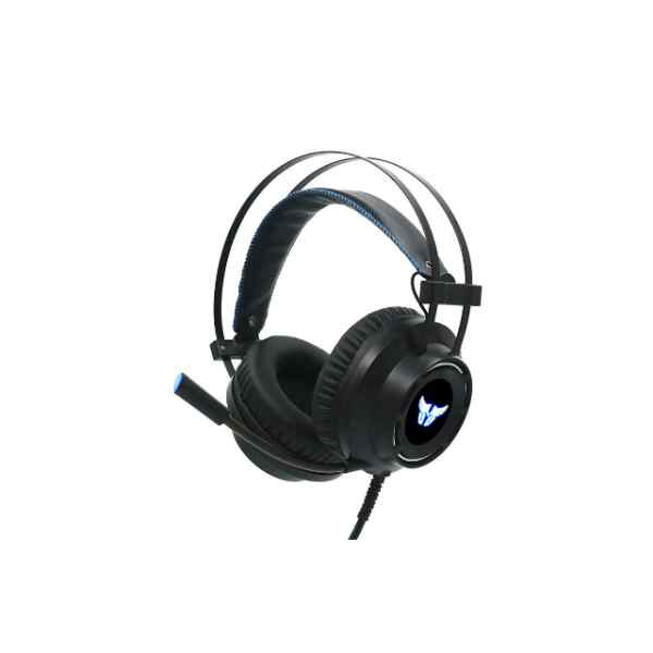 Audifonos tipo headset con microfono negro l ARGOM-0