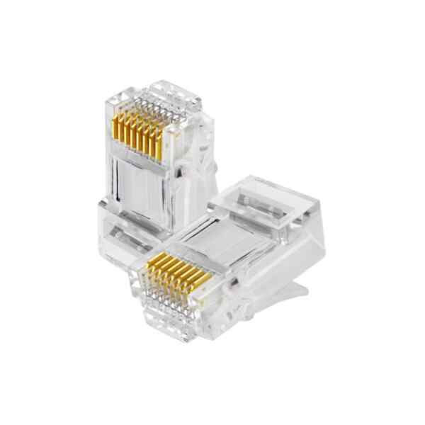 Conector rj45 cat5e l LINET-27196