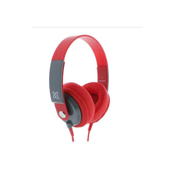Audifonos 3.5mm con microfono rojo l KLIP XTREME-0