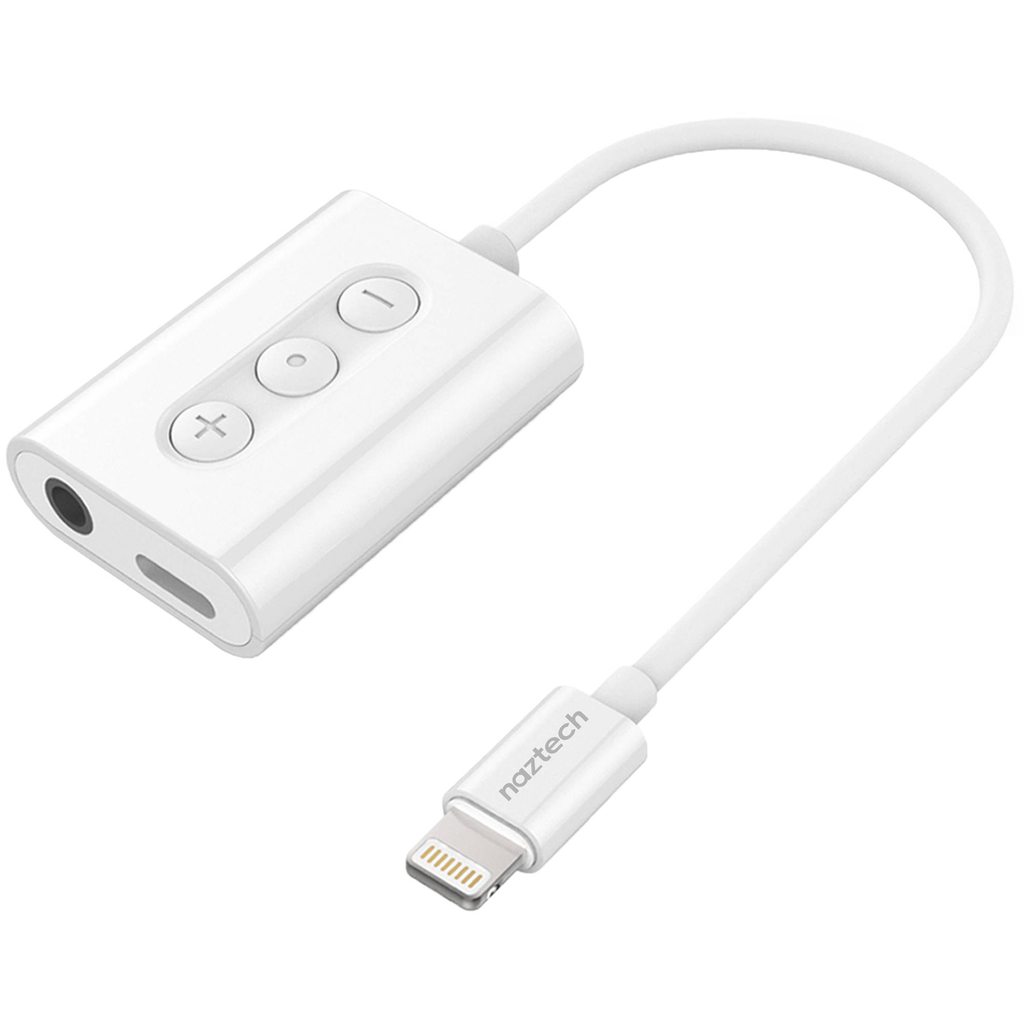 Adaptador Lightning A Audio Y Cargador L Naztech Shopper Mall