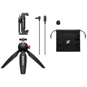 Kit Movil XS LAV USB-C con Microfono, Soporte | SENNHEISER