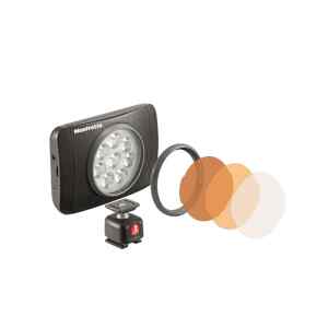 Lumimuse Luz para camara de 8 Led l MLUMIEMU-BK – MANFROTTO