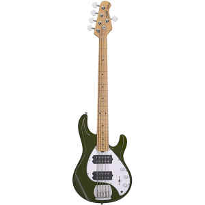 Bajo de 5 Cuerdas Verde Olivo | RAY5HH-OLV-M1 – STERLING