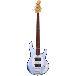 Bajo de 4 cuerdas color azul metalico | RAY4HH-LBM-R1 – STERLING