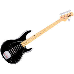 Bajo electrico 5 cuerdas color negro | RAY5-BK-M1 – STERLING