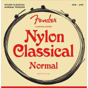 Set de cuerdas de nylon para guitarra clasica | 130 CLEAR/SILVER – FENDER