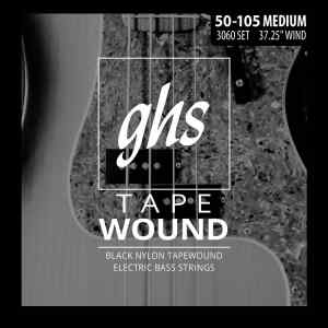 Set 4 cuerdas para bajo black nylon | 3060 SET – GHS
