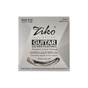 Cuerdas para Guitarra Acustica l DUS-010 – ZIKO
