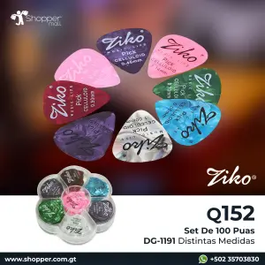 Set de Puas para Guitarra l DG-1191 – ZIKO