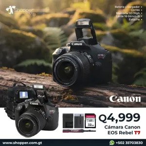 Camara EOS Rebel T7 18-55MM IS II | CANON