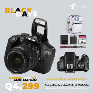 Camara EOS Rebel T7 18-55MM IS II | CANON