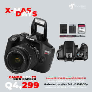 Camara EOS Rebel T7 18-55mm IS | CANON