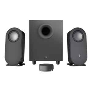 Logitech Z407 – Sistema de altavoces – para PC – canal 2.1 – inalámbrico – Bluetooth – USB – 40 vatios (Total)