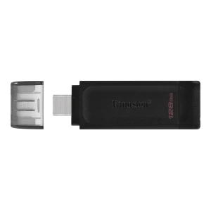 Kingston DataTraveler 70 – Unidad flash USB – 128 GB – USB-C 3.2 Gen 1