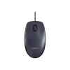 Logitech M100 – Ratón – diestro y zurdo – óptico – 3 botones – cableado – USB – negro