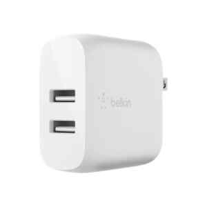 Belkin – – 24 vatios – 4.8 A – 2 conectores de salida (2 x USB)