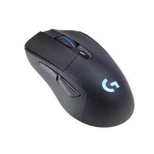 Logitech Wireless Gaming Mouse G703 LIGHTSPEED with HERO 25K Sensor – Ratón – óptico – 6 botones – inalámbrico, cableado – 2.4 GHz – receptor inalámbrico USB