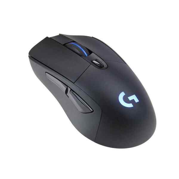 Logitech Wireless Gaming Mouse G703 LIGHTSPEED with HERO 25K Sensor – Ratón – óptico – 6 botones – inalámbrico, cableado – 2.4 GHz – receptor inalámbrico USB