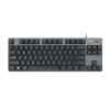 Logitech – Keyboard – Wired – Brilliant red