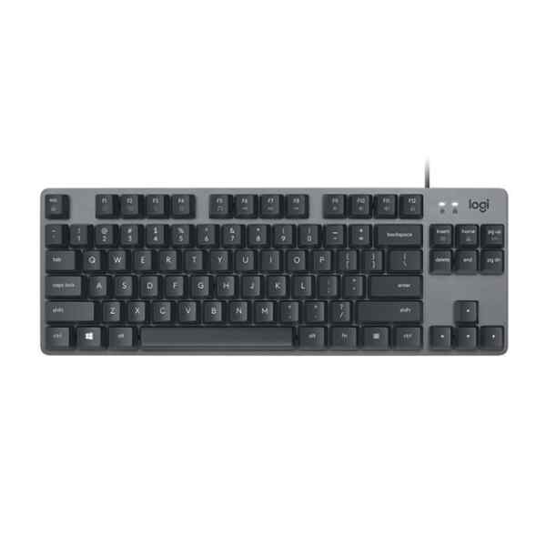 Logitech – Keyboard – Wired – Brilliant red