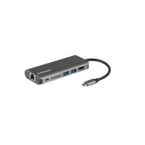 StarTech.com Adaptador Multipuertos USB-C con HDMI o VGA y Cable de Conexión Largo – Mini Docking Station USB Tipo C con Lector SD (DKT30CHVAUSP) – Estación de conexión – USB-C – VGA, HDMI – 1GbE