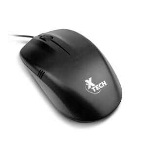 Xtech – Mouse – USB – Wired – All black – 3D 3-button XTM-205 – 1000dpi