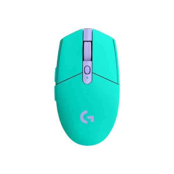Logitech G G305 – Ratón – óptico – 6 botones – inalámbrico – 2.4 GHz – receptor inalámbrico USB – menta