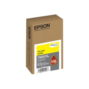 Epson 748XXL – XL – amarillo – original – cartucho de tinta – para WorkForce Pro WF-6090, WF-6590, WF-8090, WF-8090 D3TWC, WF-8590, WF-8590 D3TWFC
