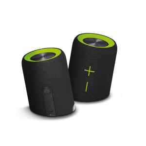 Klip Xtreme Port. TWS Audio KBS-800 – Speaker – black with green accents – 20W – IPX7