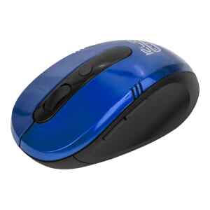 Klip Xtreme KMW-330 Vector – Ratón – ergonómico – óptico – 6 botones – inalámbrico – 2.4 GHz – receptor inalámbrico USB – azul