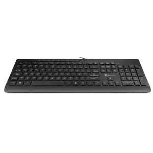 Klip Xtreme – Keyboard – Wired – Spanish – USB – Black – Multimedia keys