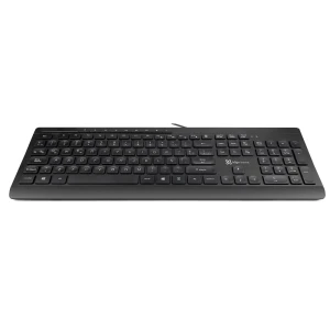 Klip Xtreme – Keyboard – Wired – Spanish – USB – Black – Multimedia keys