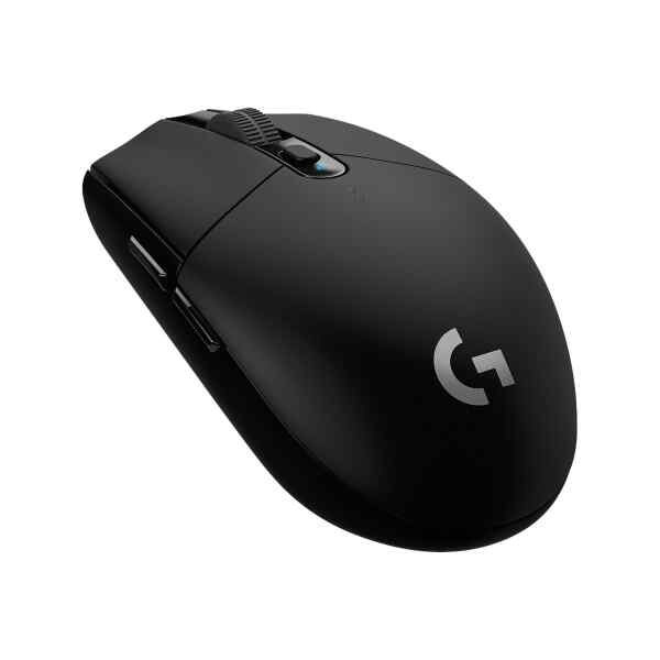 Logitech G G305 – Ratón – óptico – 6 botones – inalámbrico – 2.4 GHz – receptor inalámbrico USB – negro